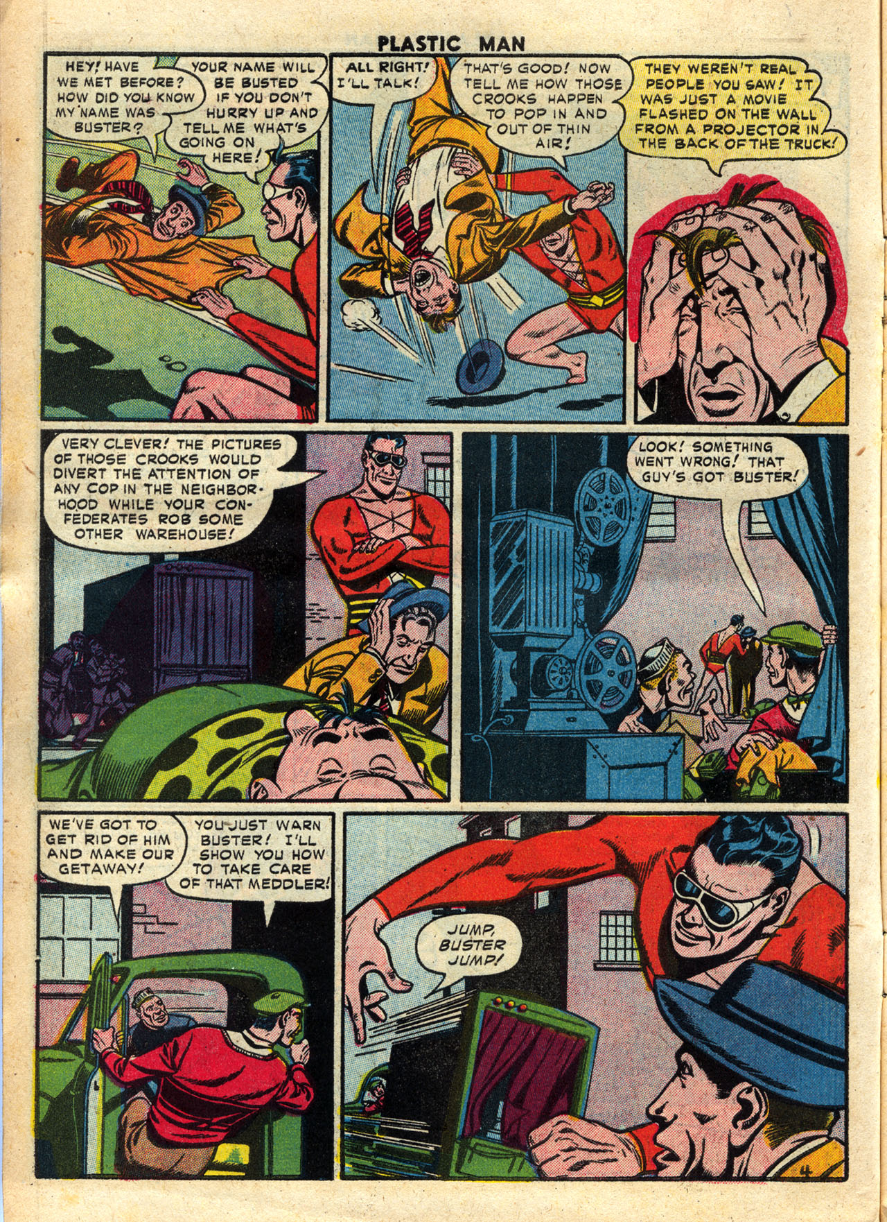 Read online Plastic Man (1943) comic -  Issue #58 - 6