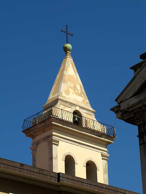 Bell tower with a balcony, Madonna church, Livorno