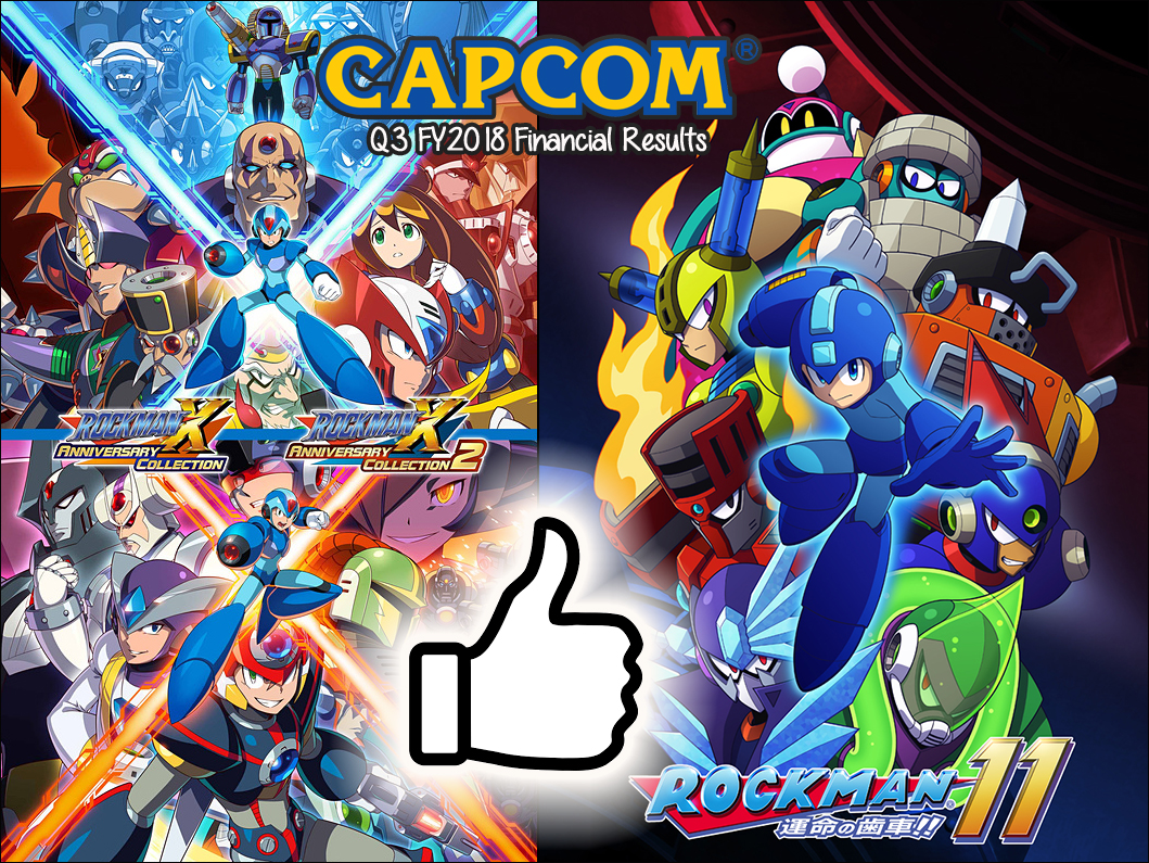 Rockman Corner Capcom Reports Strong Sales For Mega Man 11 And