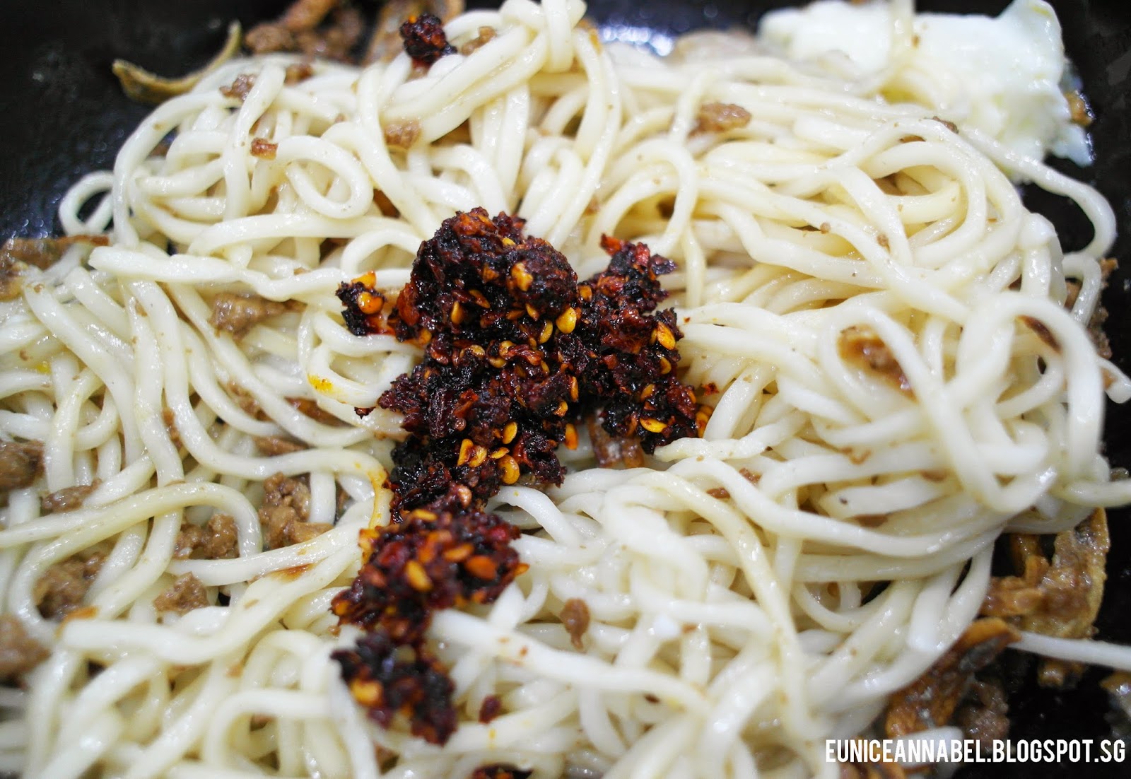 EUNICE ANNABEL: Kin Kin Chilli Pan Mee in Singapore?!?!