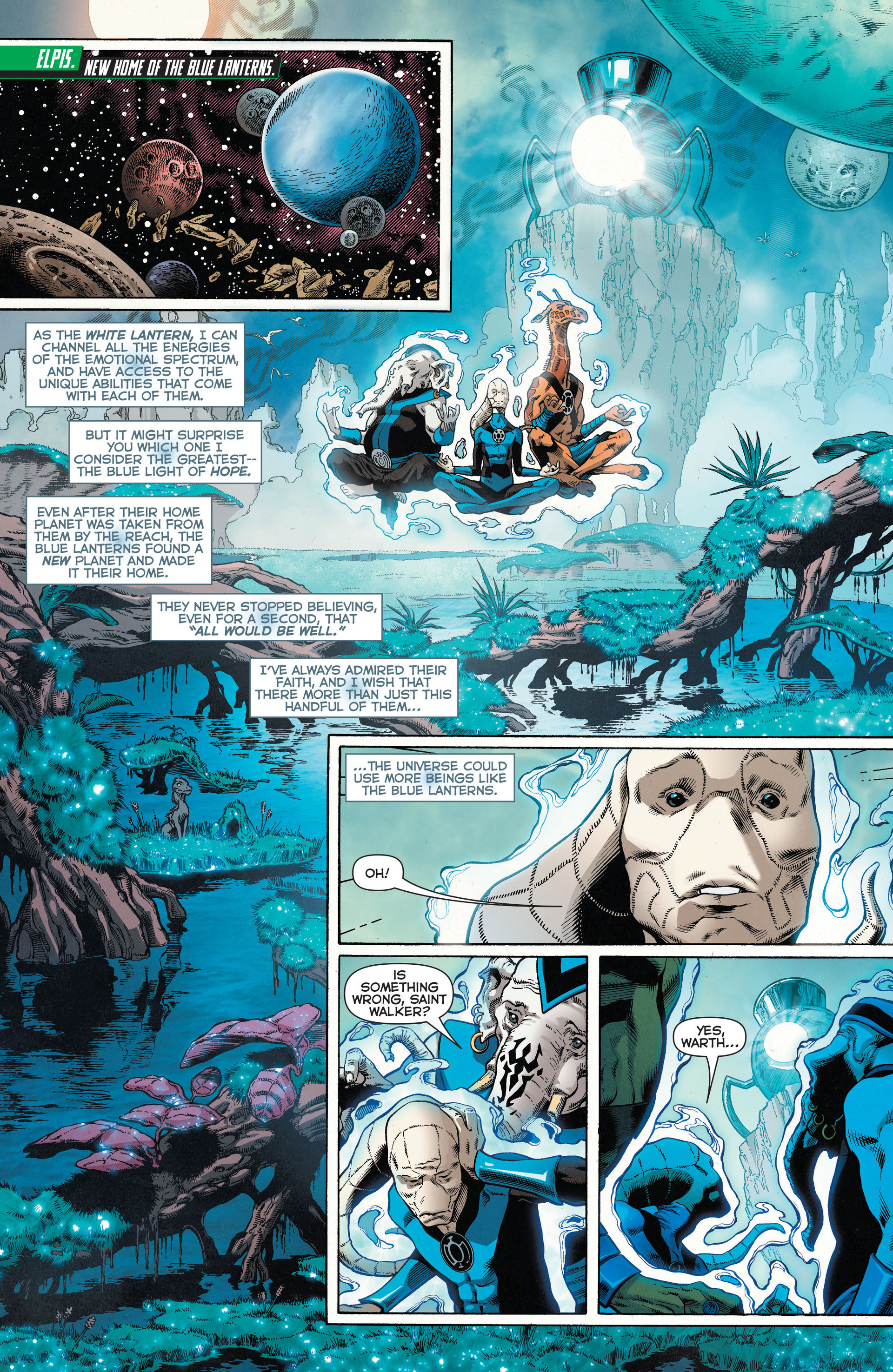 Read online Green Lantern: New Guardians comic -  Issue #23 - 2