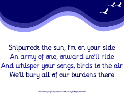 Song Lyric Quotes In Text Image: Heaven's Dead - Audioslave Song Quote ...