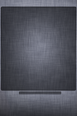 iPhone 5 Home Screen Gray Apple texture Background  
