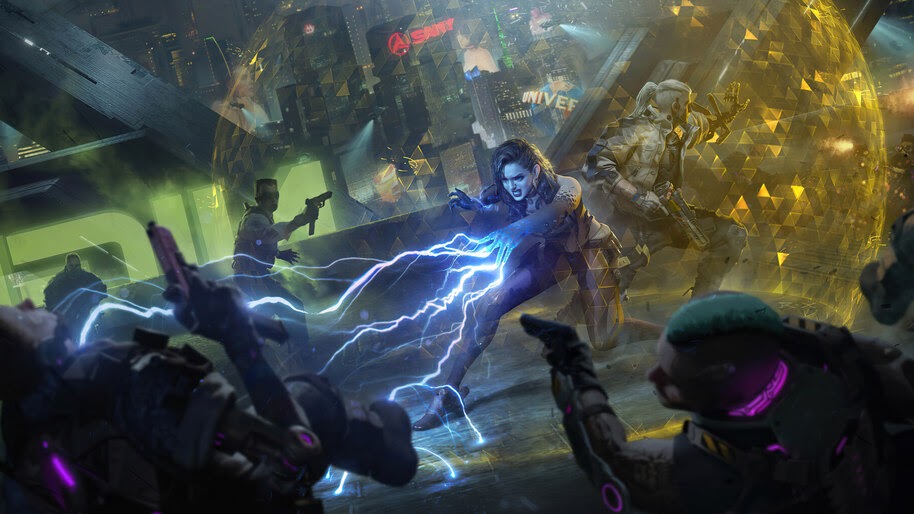 Cyberpunk 2077, Yennefer, Geralt, The Witcher, 4K, #3.1979