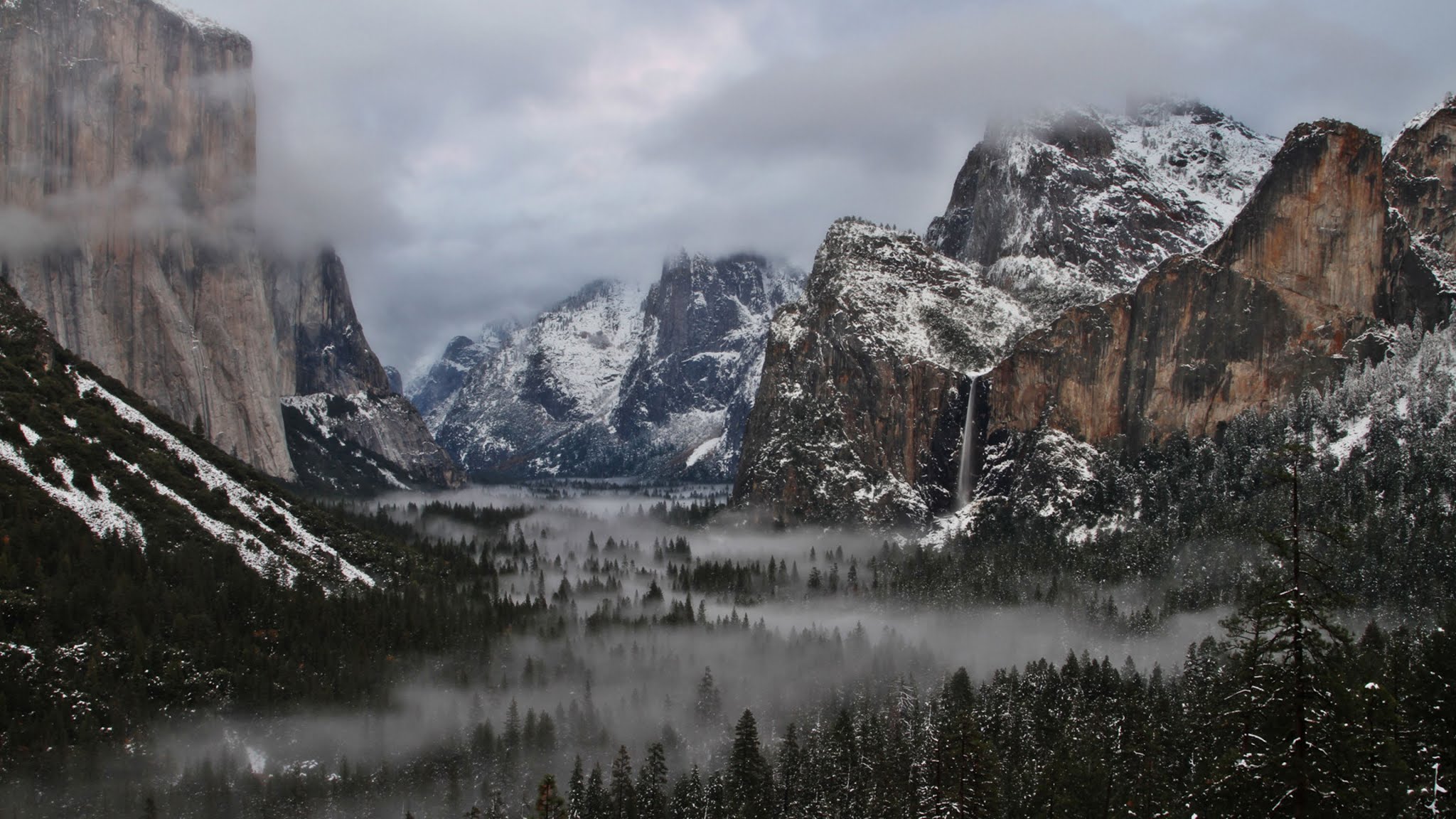 Yosemite 4K manzara resimi 8