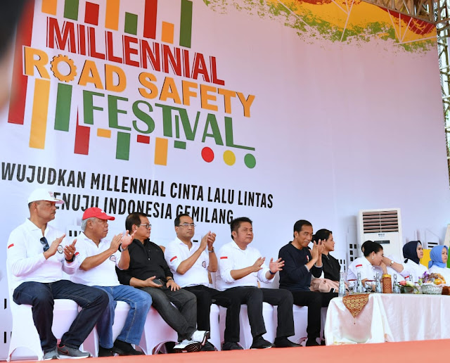 Presiden Joko Widodo Berpesan Kepada Masyarakat Agar Mengutamakan Keselamatan Dalam Berkendara