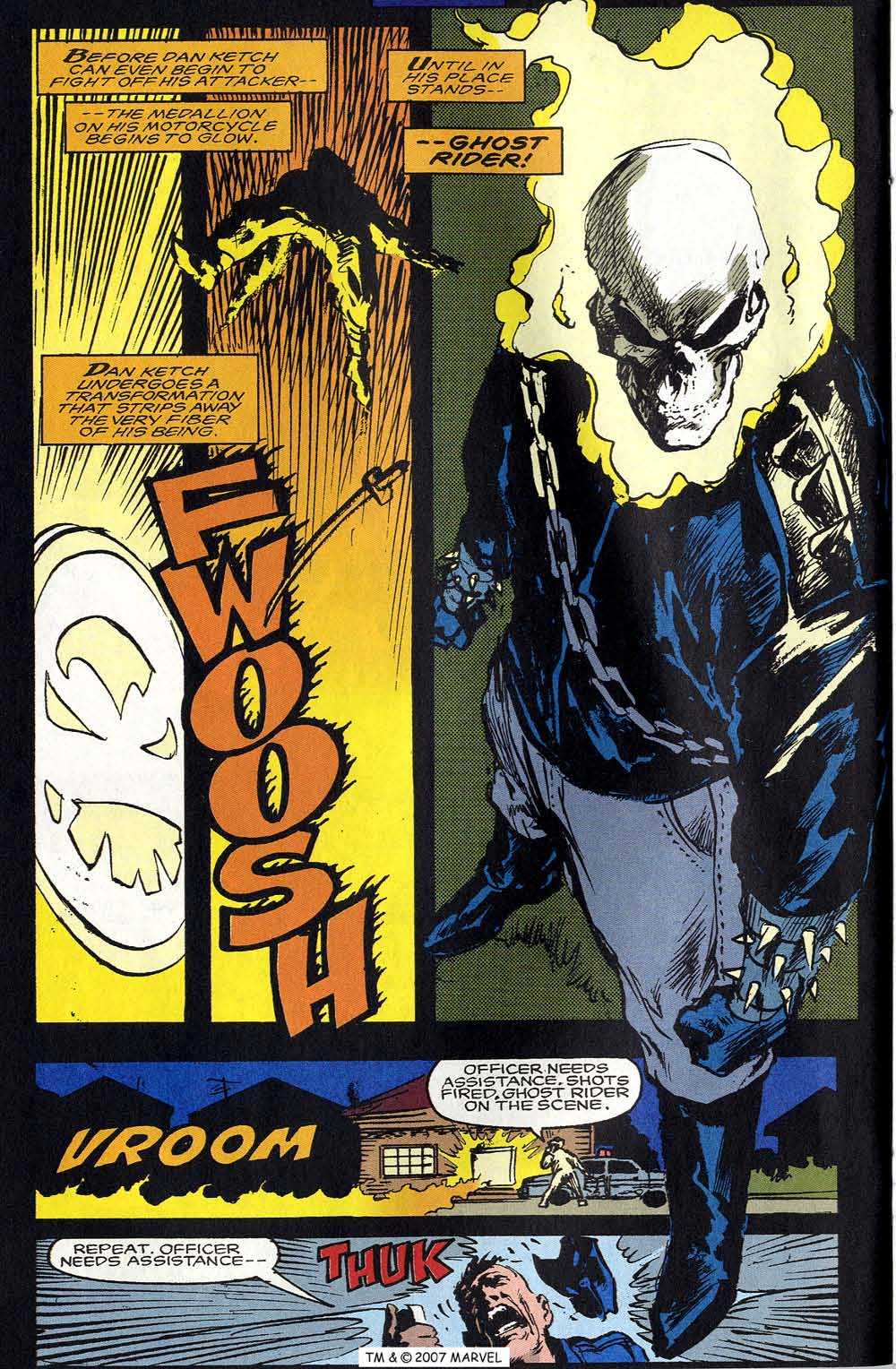 Read online Ghost Rider (1990) comic -  Issue #22 - 22