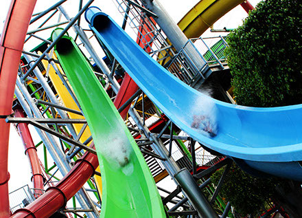 Balnearios en Morelos: Parque Acuático El Rollo, Morelos