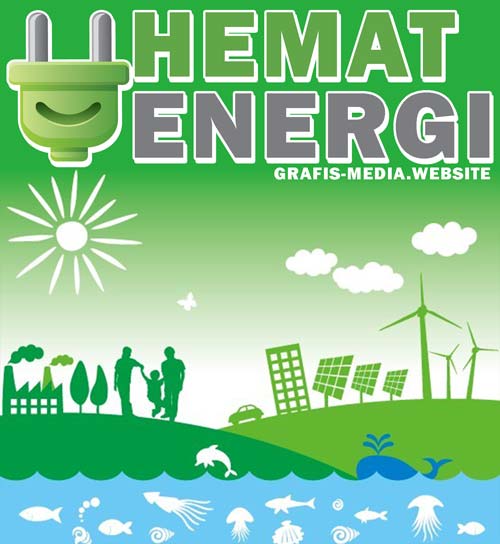 Gambar 8 Contoh Poster Hemat Energi Inspirasi Grafis Media ...