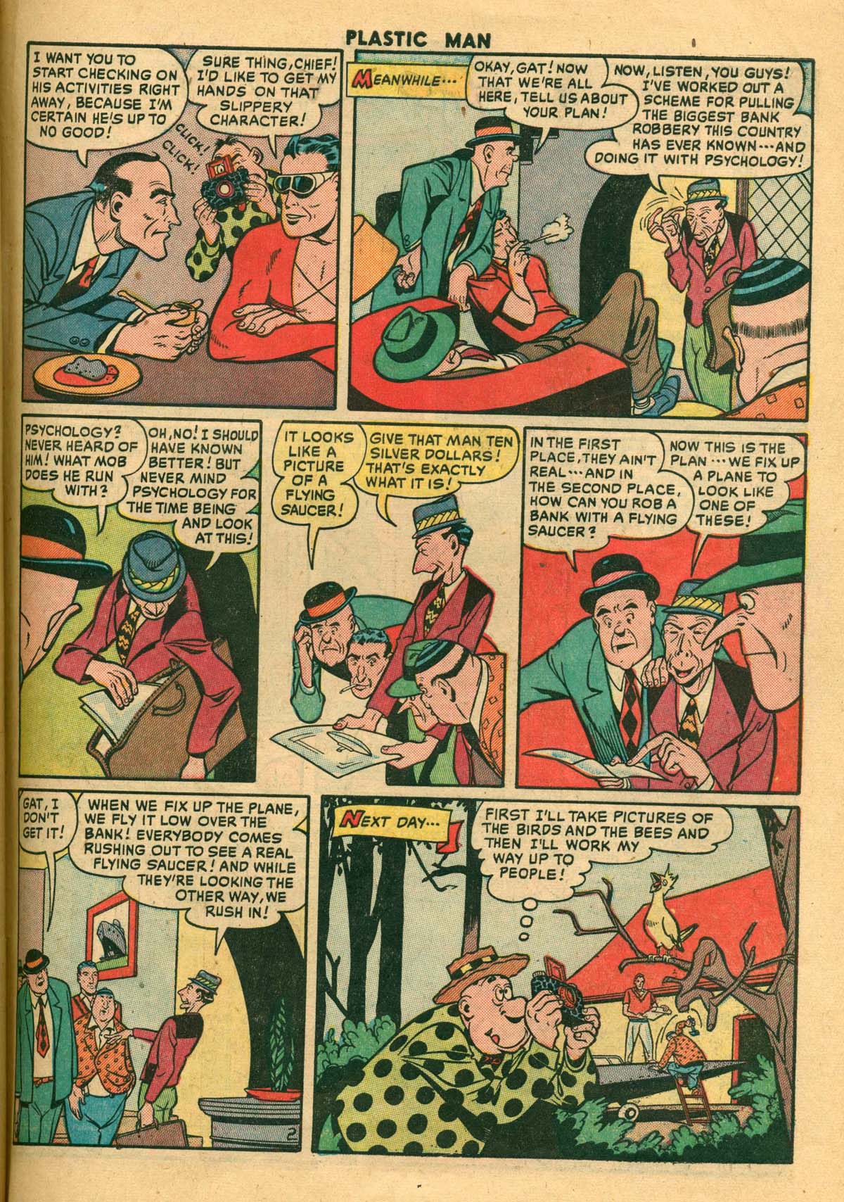Read online Plastic Man (1943) comic -  Issue #27 - 43