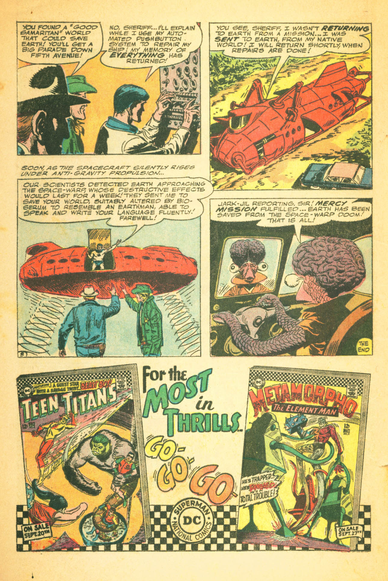 Read online Strange Adventures (1950) comic -  Issue #194 - 20
