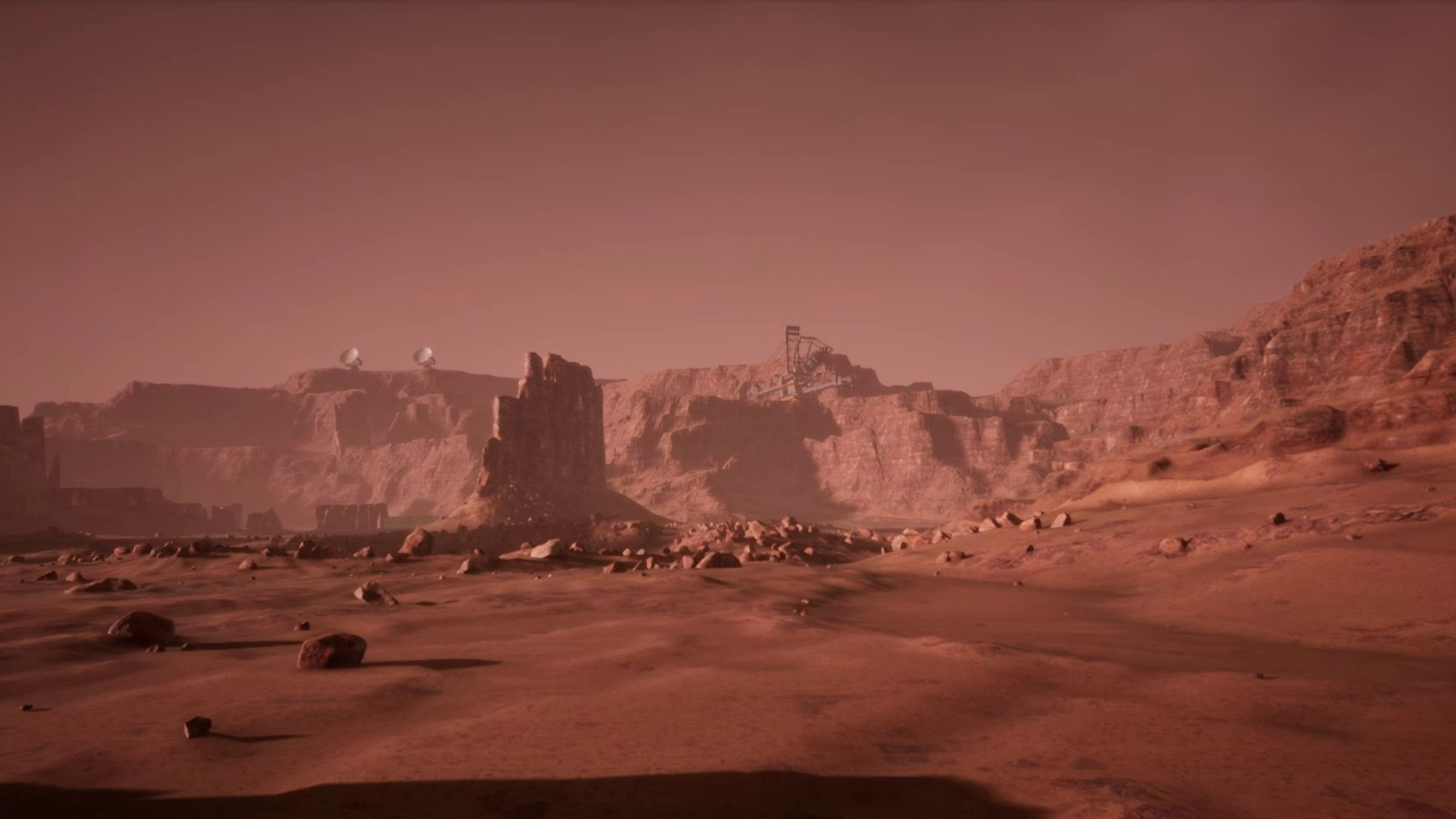 Memories of Mars open world survival game set on Mars human Mars