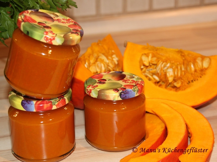 Manus Küchengeflüster: Kürbis-Apfel-Marmelade mit Cointreau