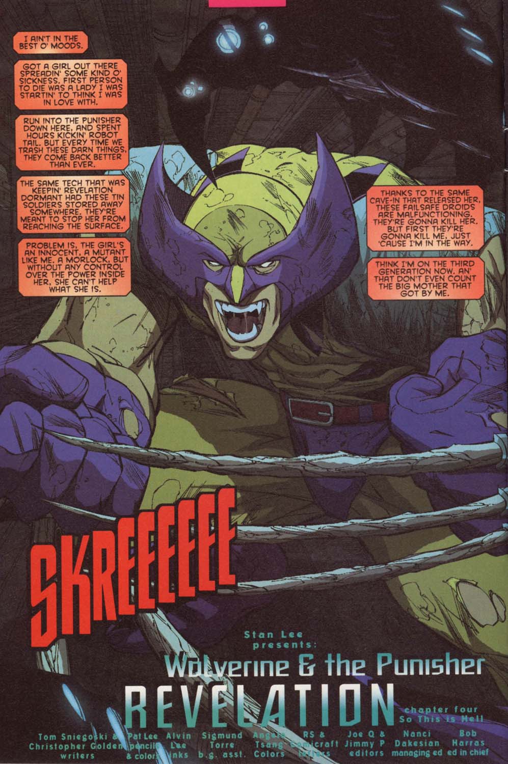Read online Wolverine/Punisher: Revelation comic -  Issue #4 - 5