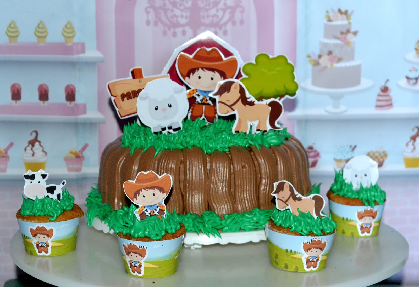 Featured image of post Topper Para Cupcake Fazendinha Para Imprimir