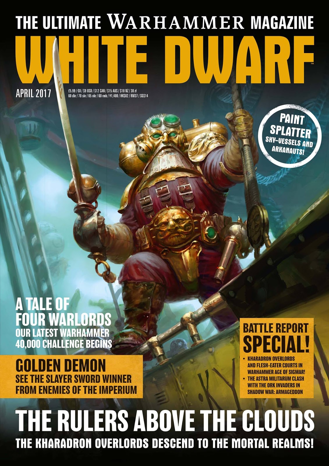 Citadel of Paint White Dwarf Monthly Issue List