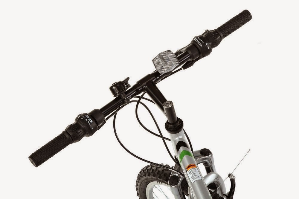 Stowabike handlebars with left & right Microshift speed grip shifter