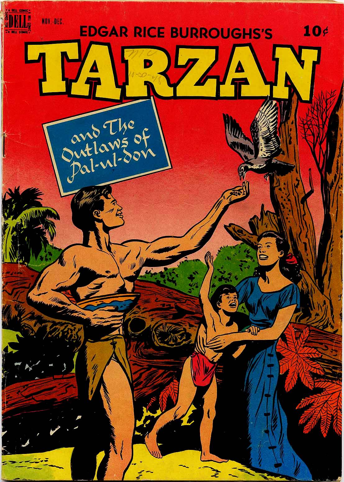 Read online Tarzan (1948) comic -  Issue #6 - 1
