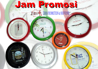 Jual Jam Dinding & Jam Meja Promosi Murah digital print logo
