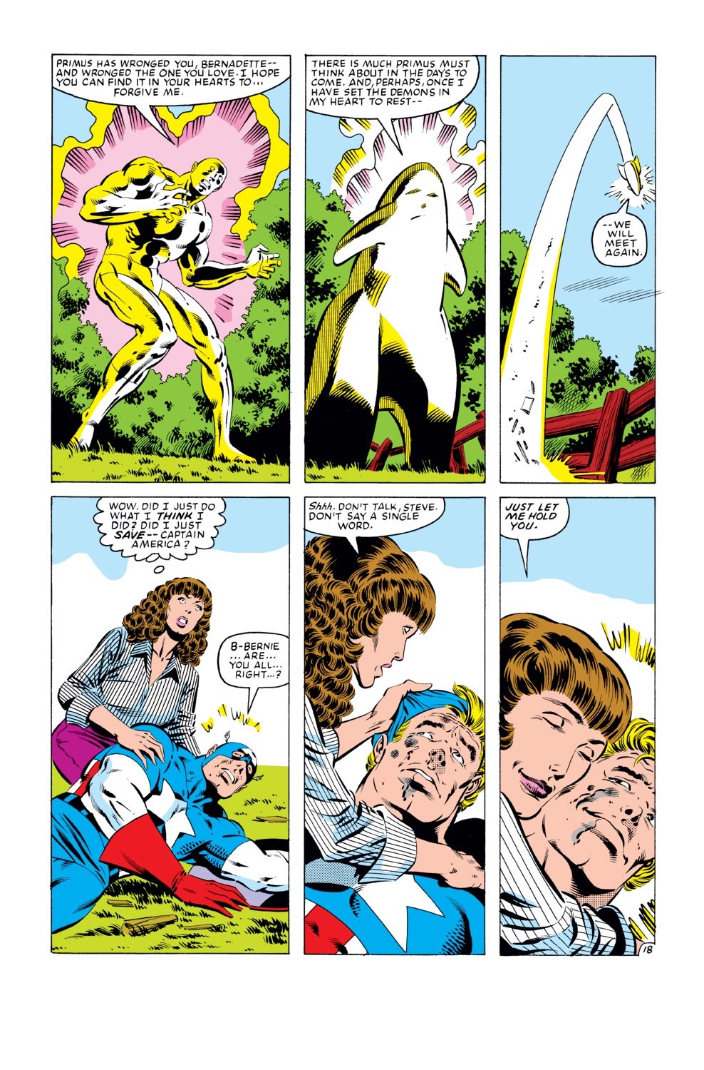 Read online Captain America (1968) comic -  Issue #279 - 19