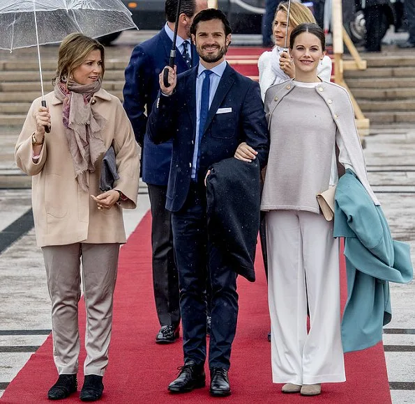 Queen Silvia, Crown Princess Victoria, Princess Sofia, Queen Maxima, Princess Beatrix, Princess Mabel, Queen Mathilde, Queen Margrethe, Crown Princess Mary,  Princess Marie, Grand Duchess Maria Teresa, Princess Stéphanie, Countess Sophie