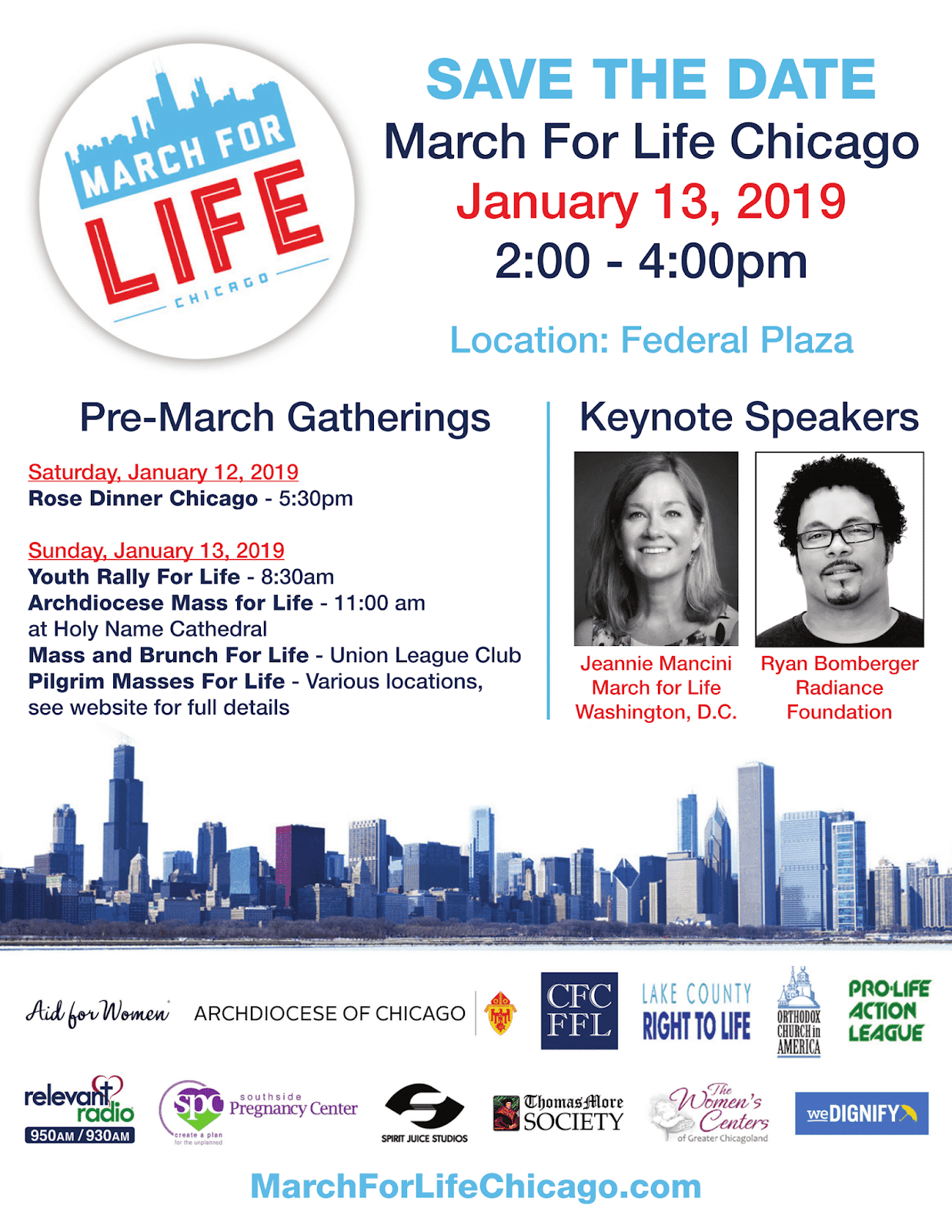 Illinois Federation for Right to Life: March for Life Chicago 2019