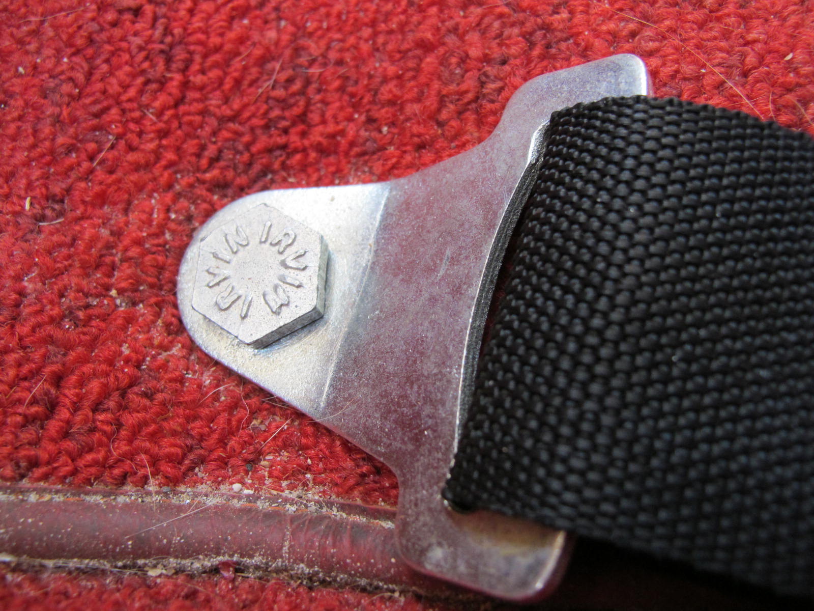 CKD Boats Roy Mc Bride More on Irvin seat belts,the original options.