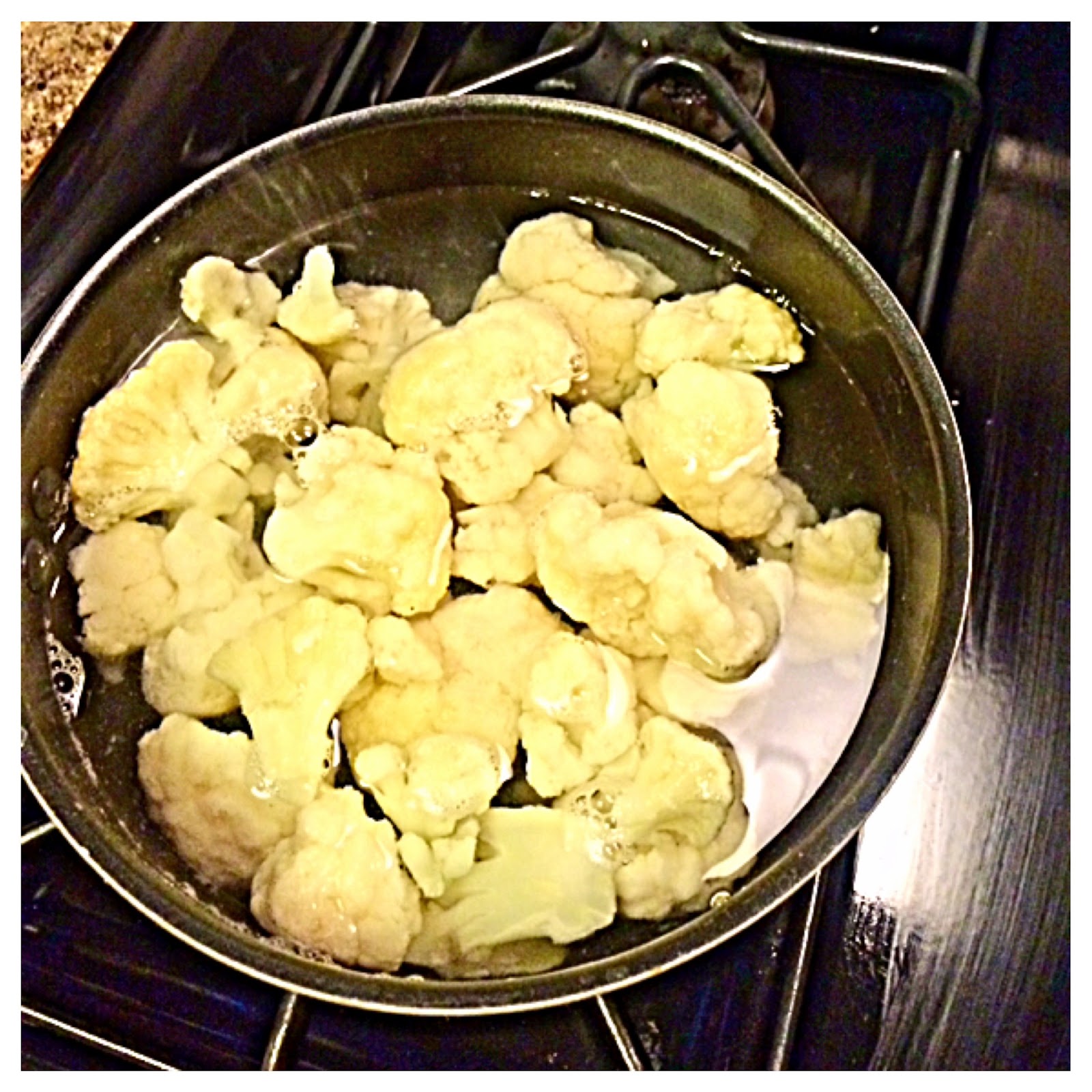 "The Tea" with Tally! Mashed Cauliflower w/Laughing Cow Garlic n' Herb