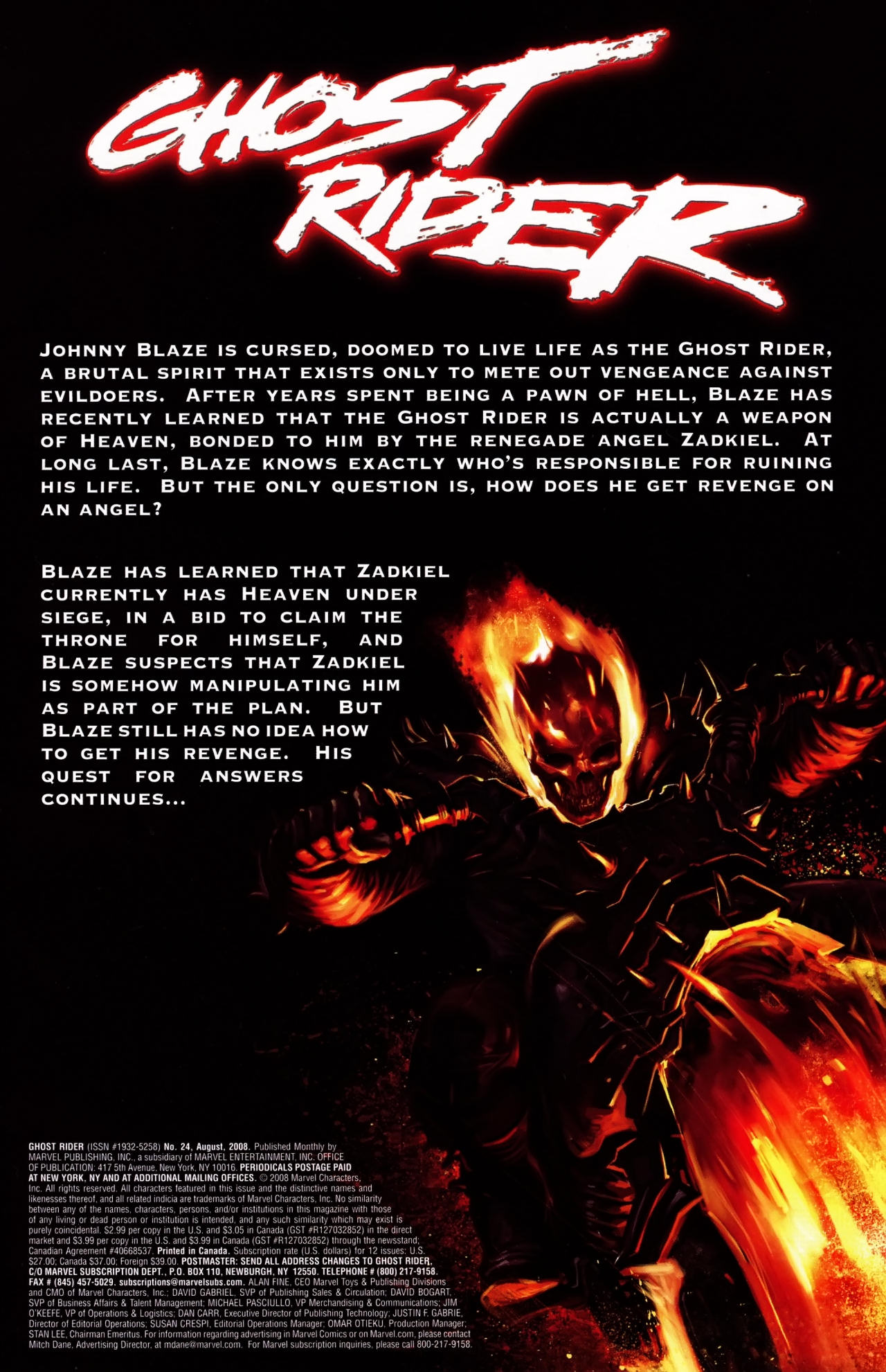 Read online Ghost Rider (2006) comic -  Issue #24 - 2