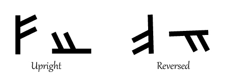 Upright vs Reversed Runes