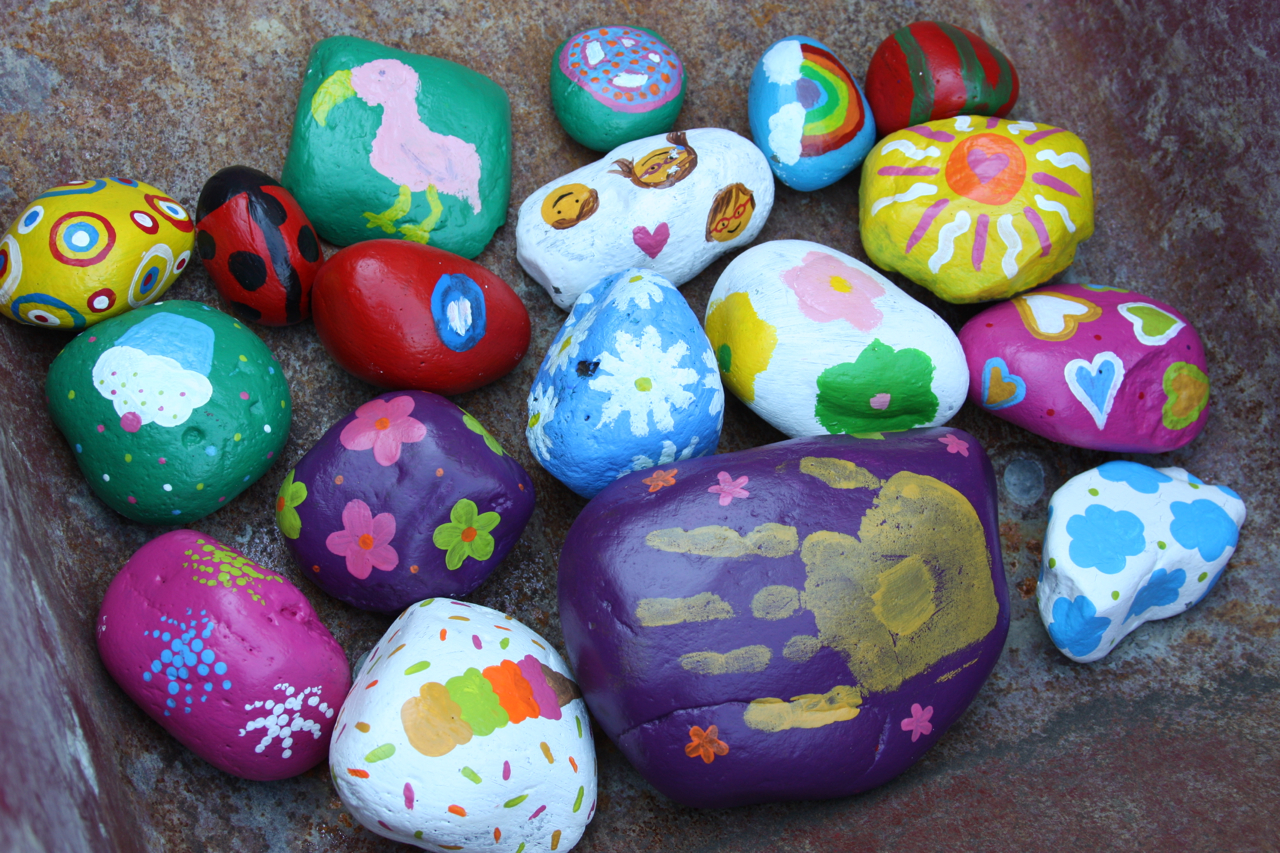 hotcakes: Summer Project – Painted Rocks