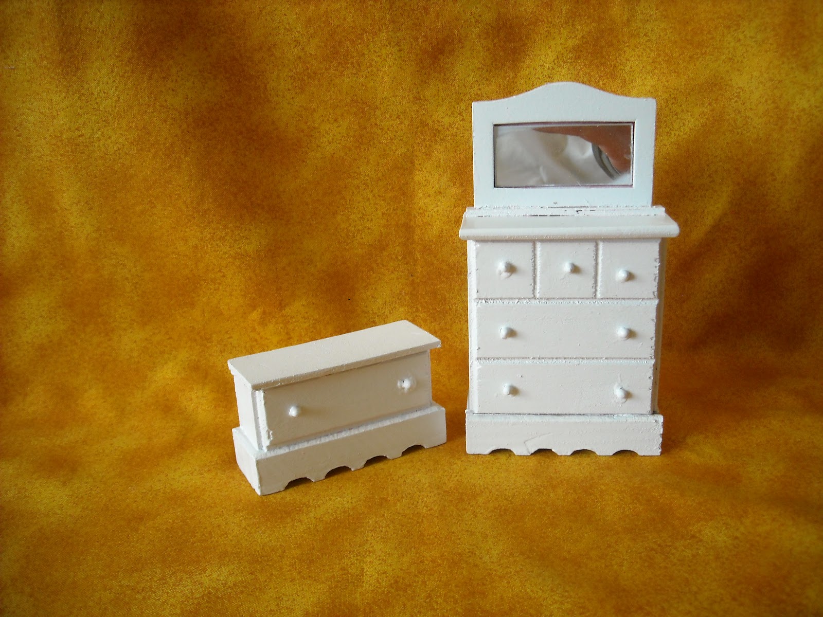 Old DaysOld Ways Dollar Store Dollhouse Furniture 5The Dresser