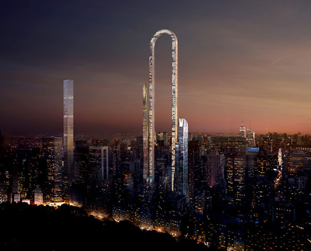 ニューヨークに建設予定？U字型の世界一長い高層ビル【arc】　ビッグベンド
