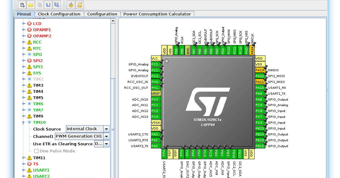 Embedded Den: First steps with stm32l152c-discovery. First program ...