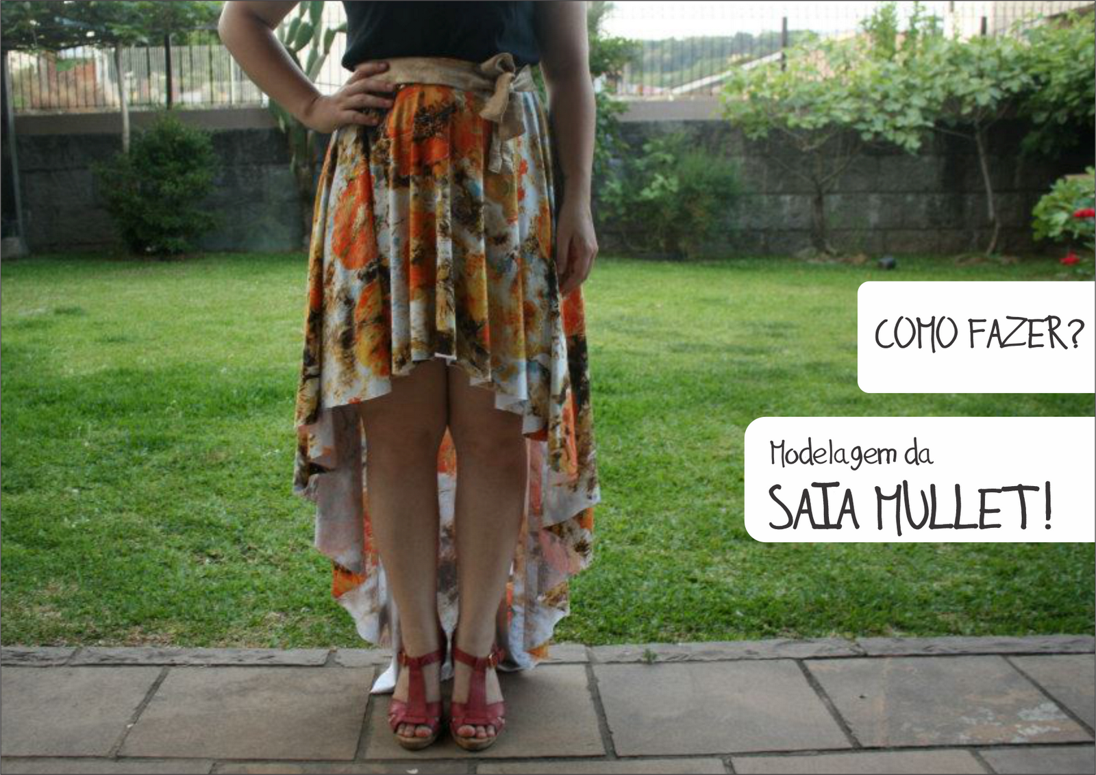 saia com a frente mais curta