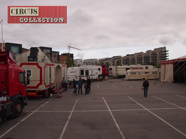 remorque, camping, caravane et roulotte du Cirkus Dannebrog 2012