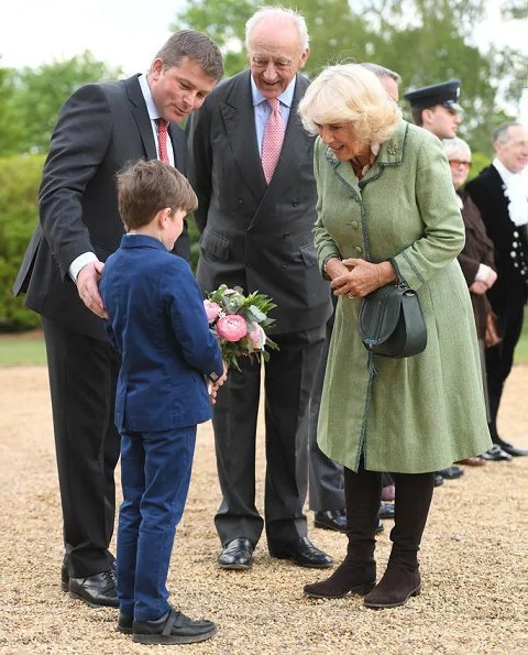 The Duchess visited the Newmarket operation for the first time since being appointed its first ever patron last November