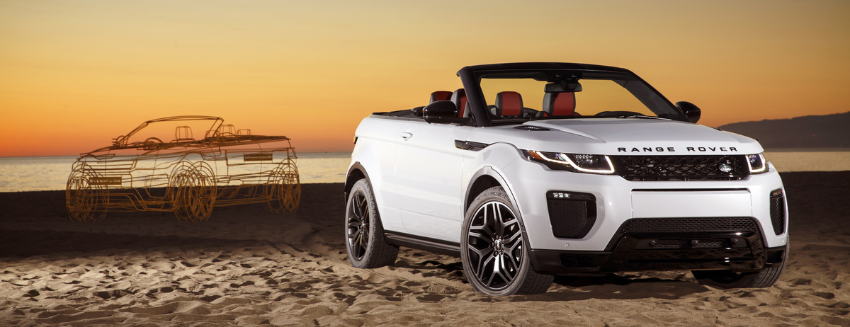 Nuova Range Rover Evoque Convertibile | Primo SUV premium cabriolet