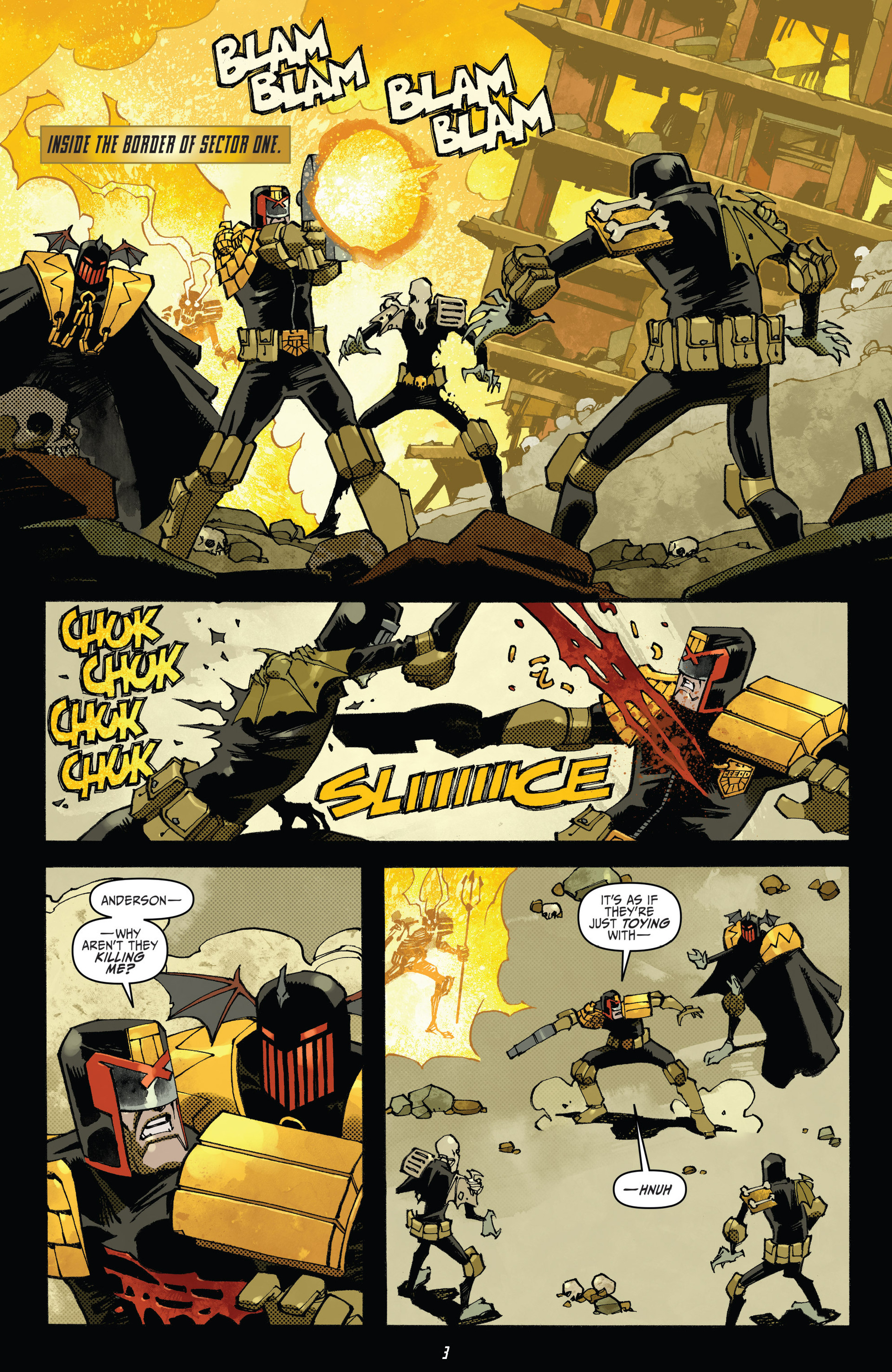 Read online Judge Dredd (2012) comic -  Issue #24 - 5