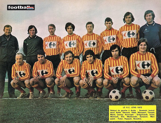 R.C LENS 1972-73.