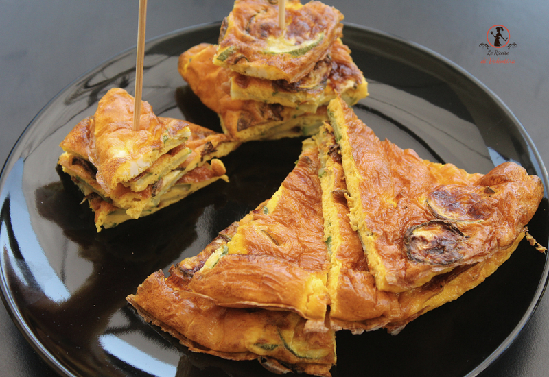 Frittata di zucchine con friggitrice ad aria Princess xxl