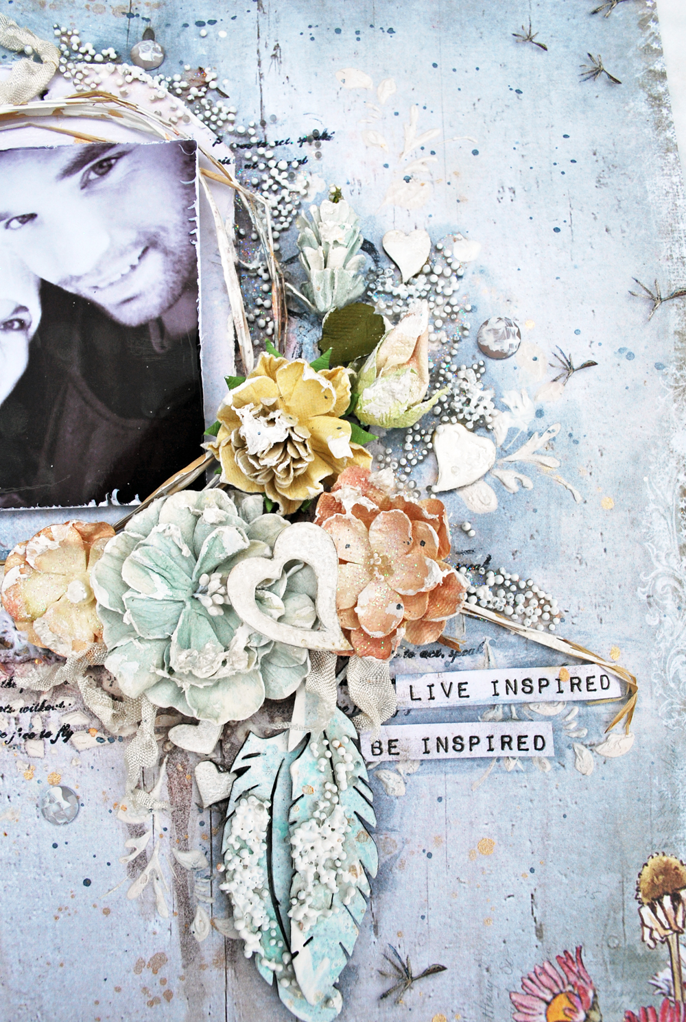 A Wonderful Mess Inspire Creative Embellishments and 49 and Market