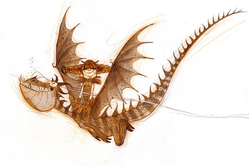 Living Lines Library How To Train Your Dragon (2010) Character Design
