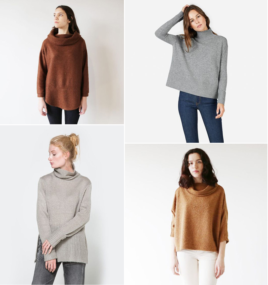 Wholecloth Sew It Yourself Oversized Sweater Sewing Patterns