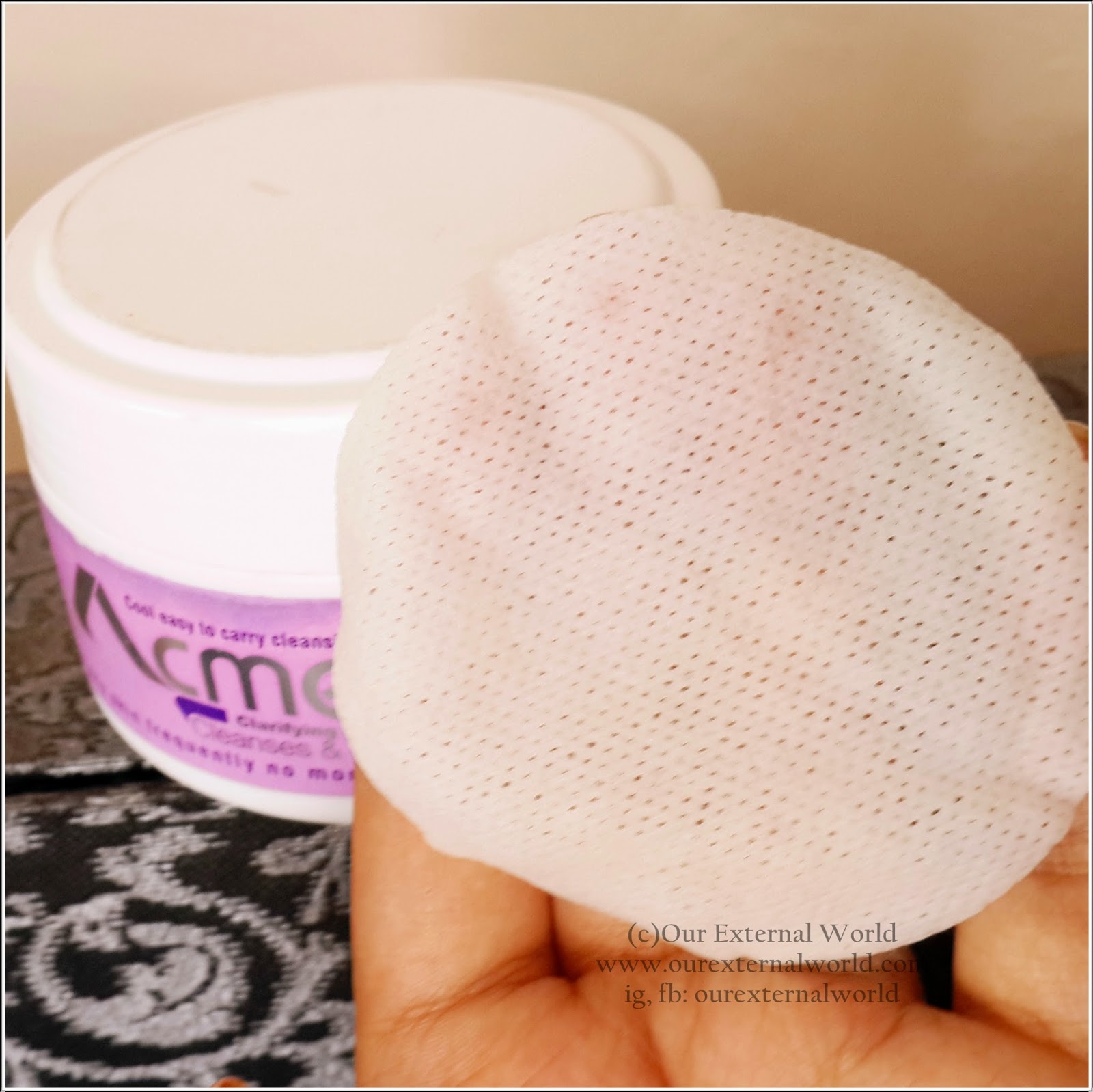 Review Acmed Clarifying Pads AntiAcne