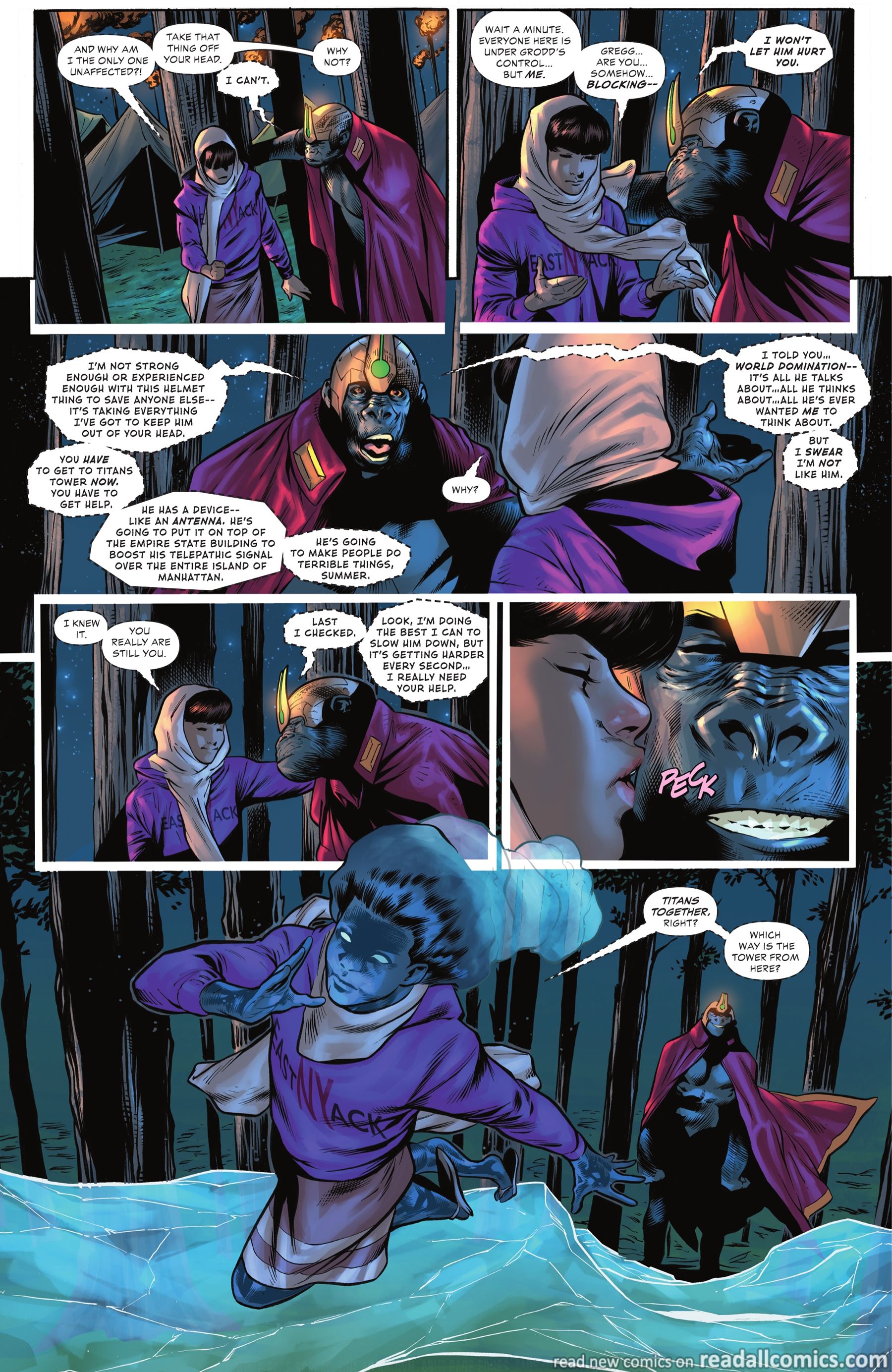 Teen Titans Academy #1 chapter 7 page 10