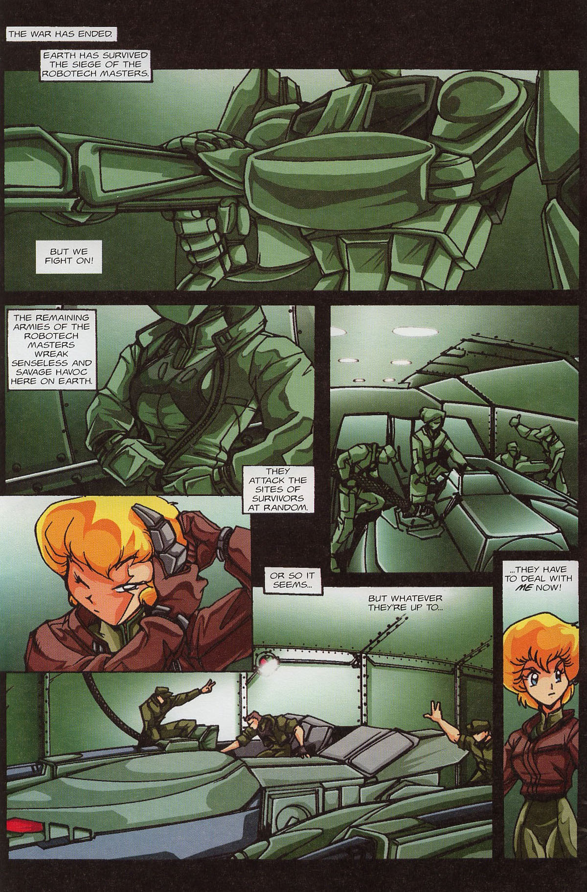 Read online Robotech (1997) comic -  Issue #4 - 5