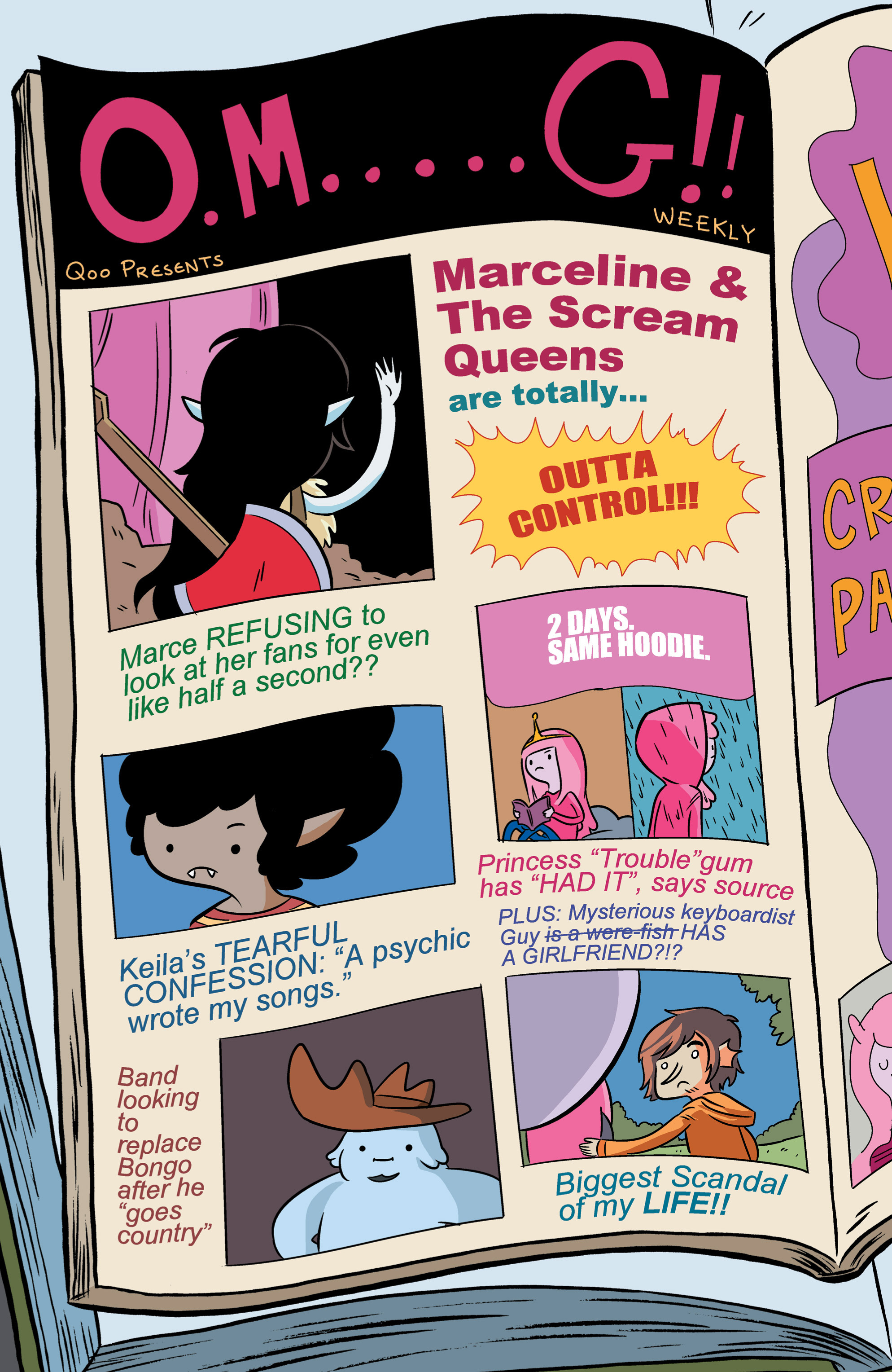 Read online Adventure Time: Marceline and the Scream Queens comic -  Issue #4 - 6