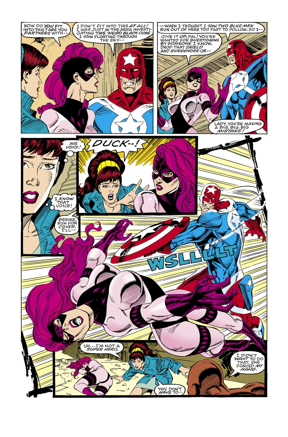 Read online Captain America (1968) comic - Issue #427 - 18