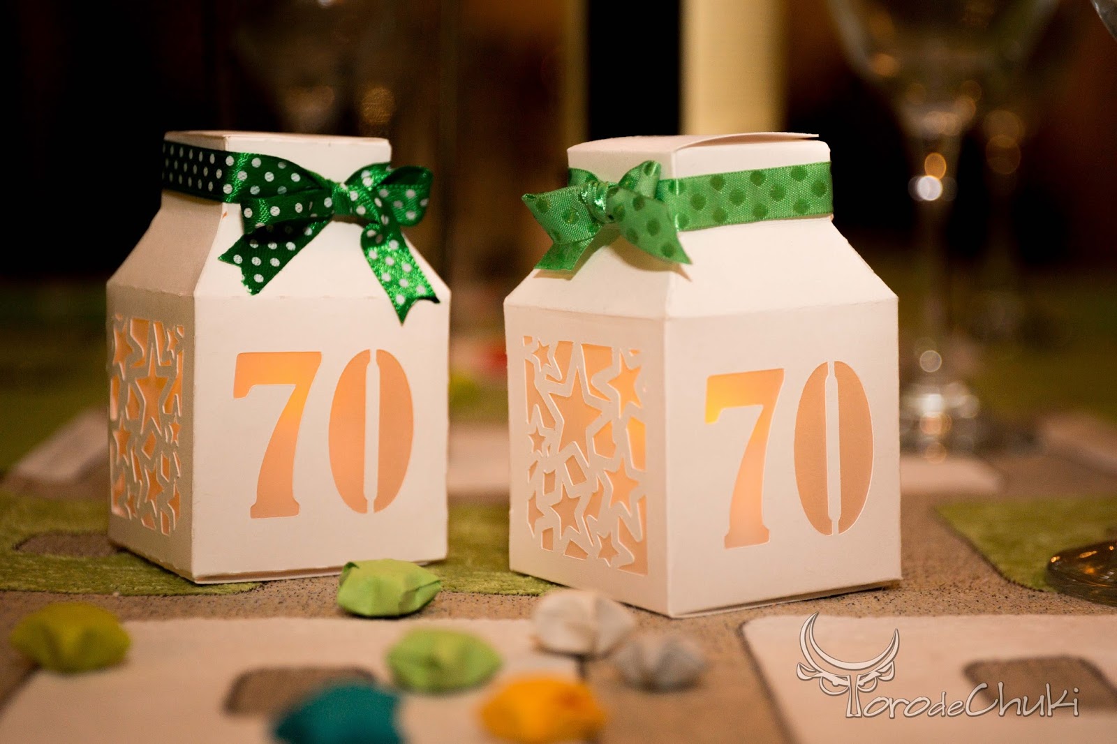 Awesome SVGs A Century of Lanterns Lighting a Birthday Table.